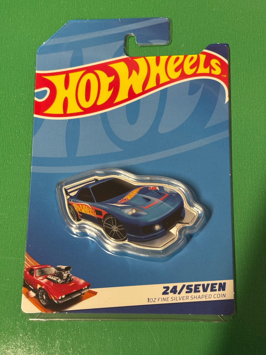 1oz 999.9 Silver PAMP Hotwheels 24/Seven
