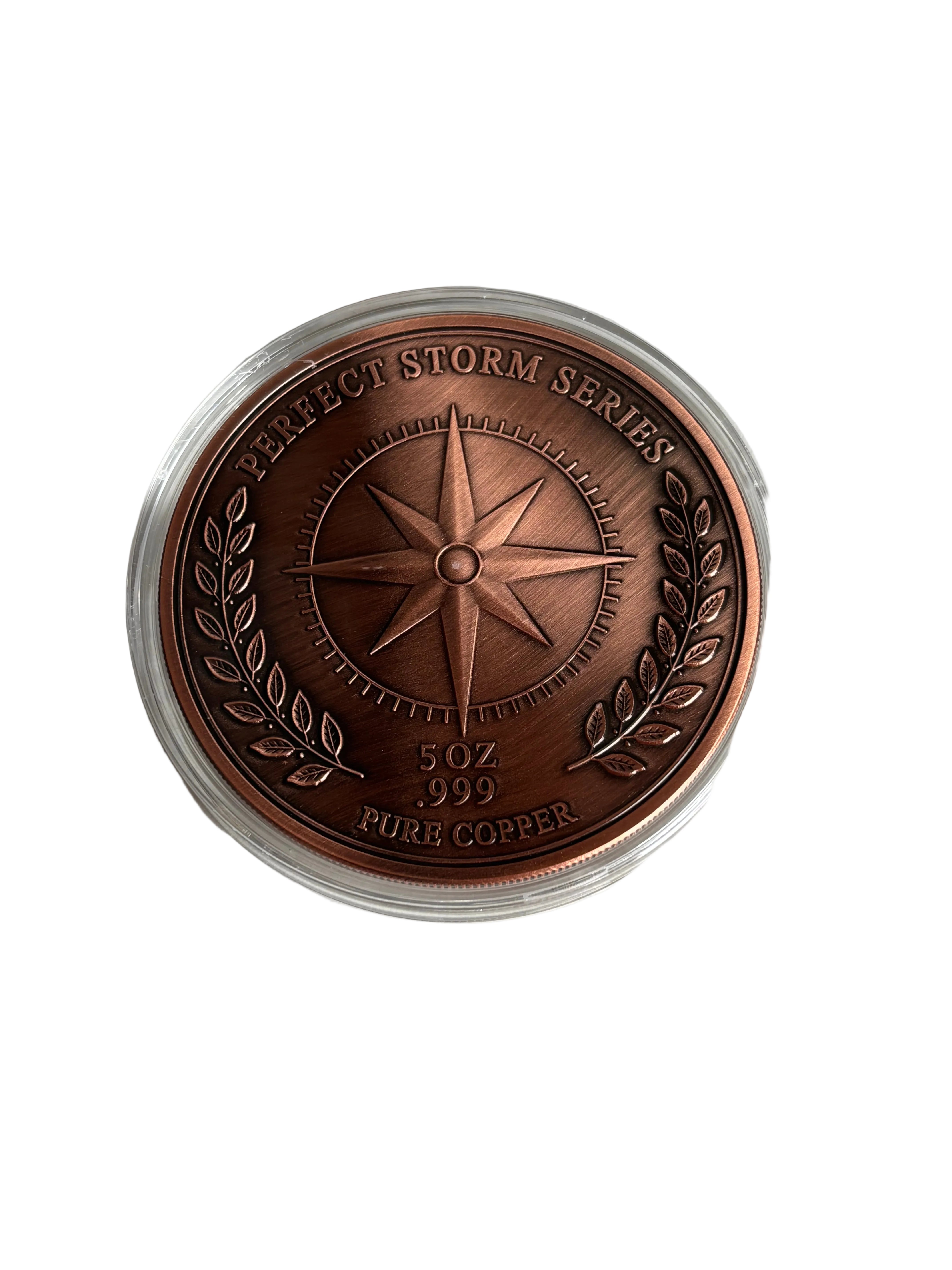 5oz Pure copper Round The Perfect Storm