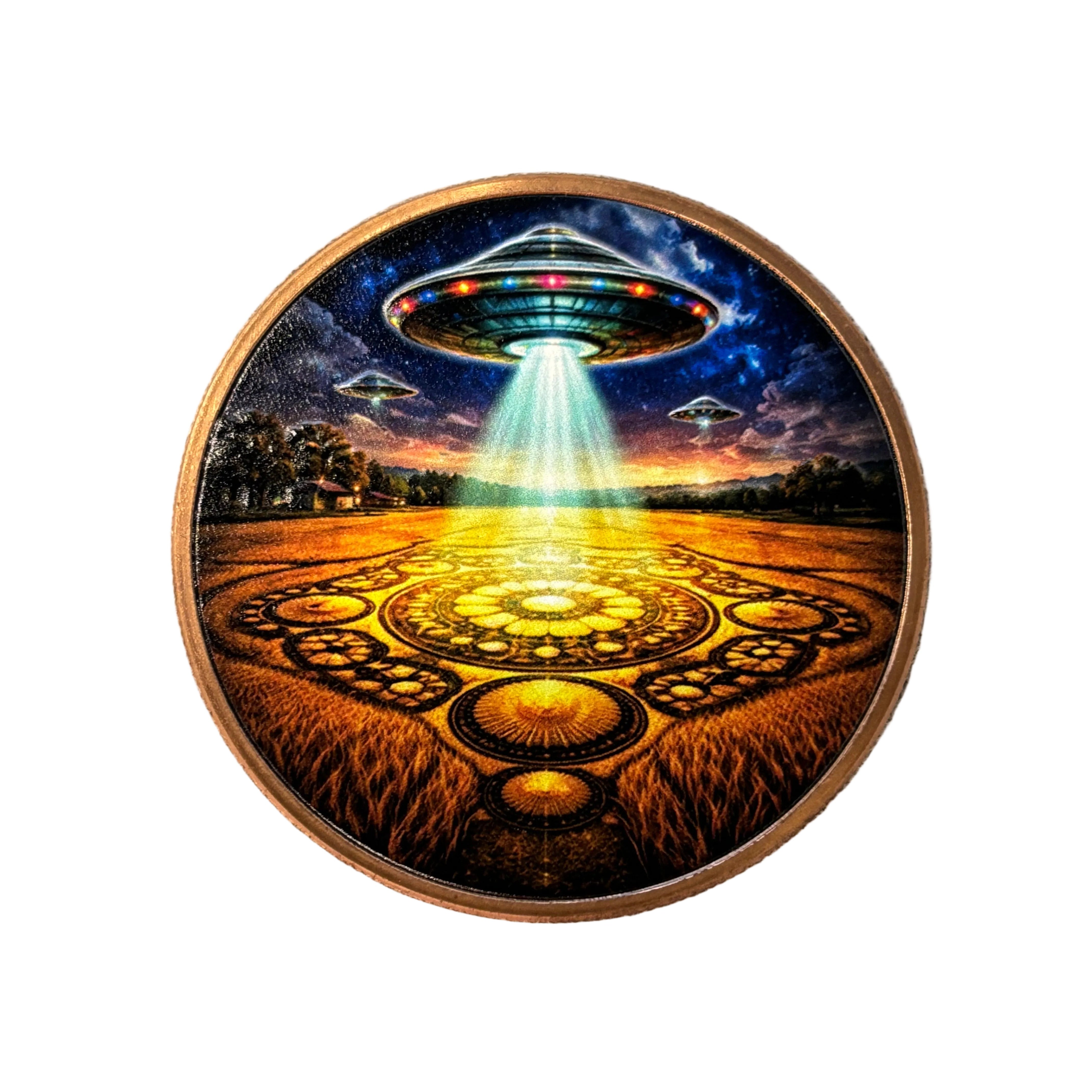 The Arrival 5oz Copper Round