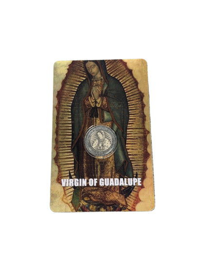 1/500oz Pure Platinum Virgin Of Guadalupe Carded Coin