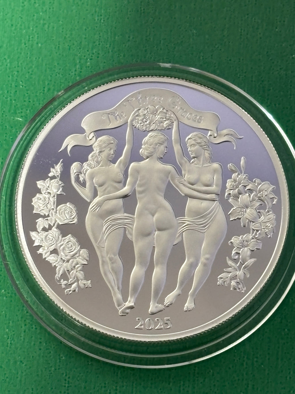 1oz .999 Silver Coin The Three Graces