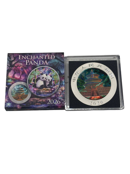 30g Pure Silver Enchanted Panda Coin