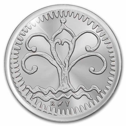 2025 Netherlands 1oz Pure Silver Coin Parrot Duit Restrike BU