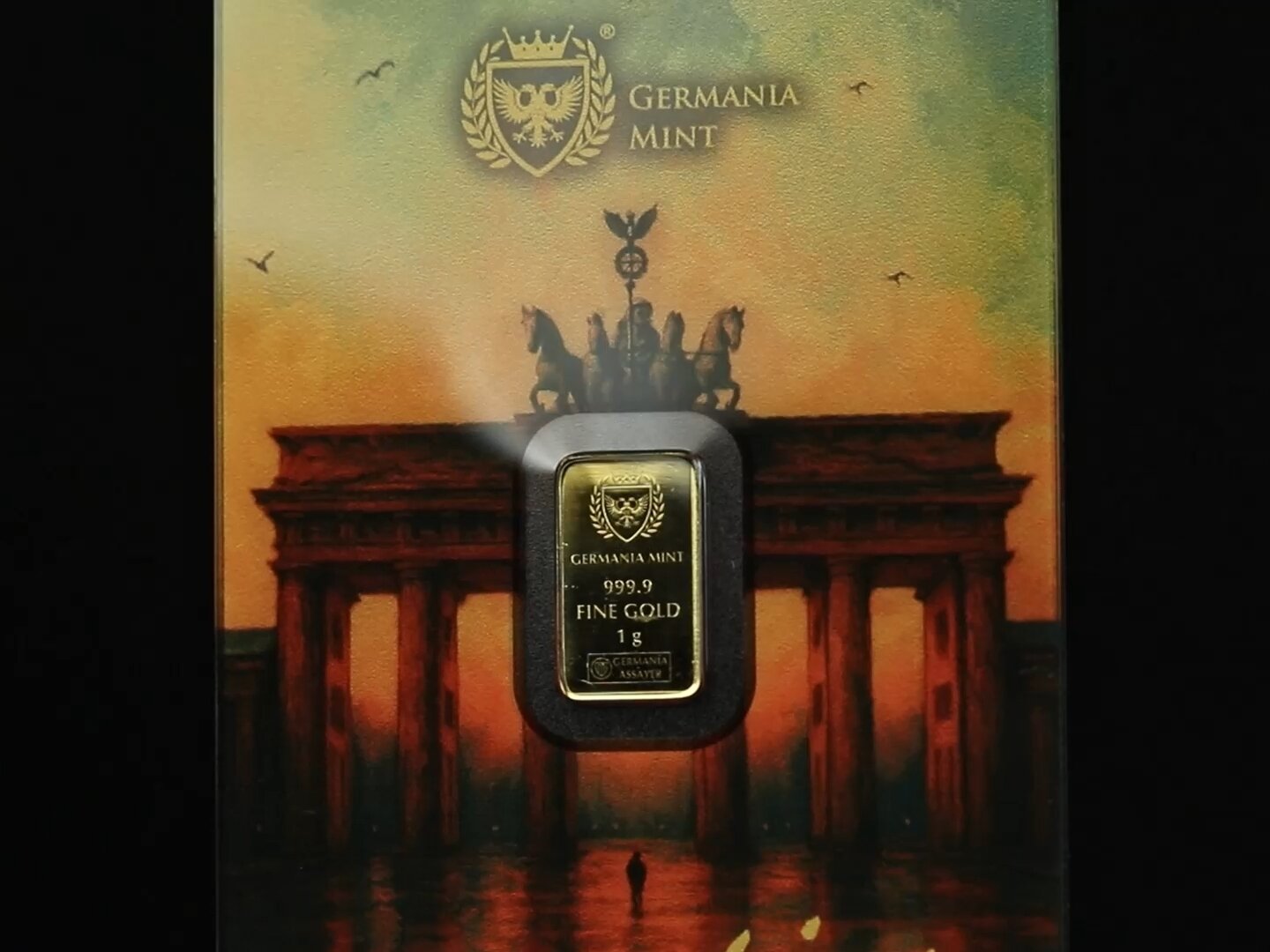 1g .9999 Gold Bar 2026 WMF BERLIN BEAR