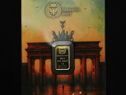 1g .9999 Gold Bar 2026 WMF BERLIN BEAR