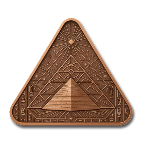 Pharaoh’s Legacy 100g Colorized Copper Medal (New in Box)