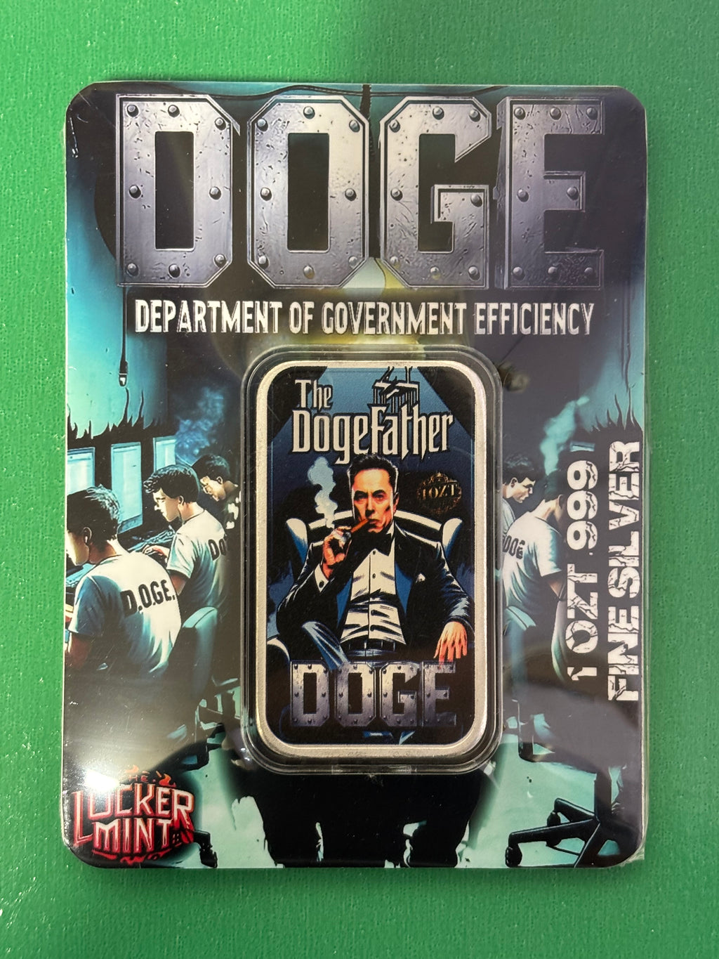 1oz .999 Silver Bar DOGE