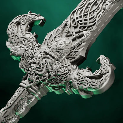 LAEVATEINN Loki's Sword 1oz Pure Silver Medal 2026