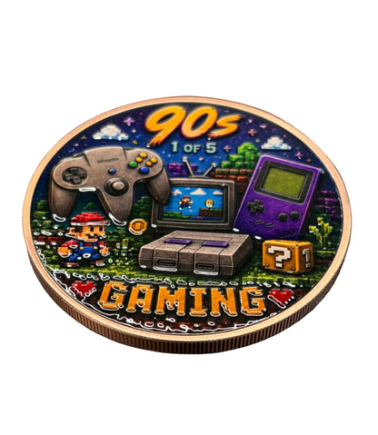 5oz copper Retro 90’s Gaming