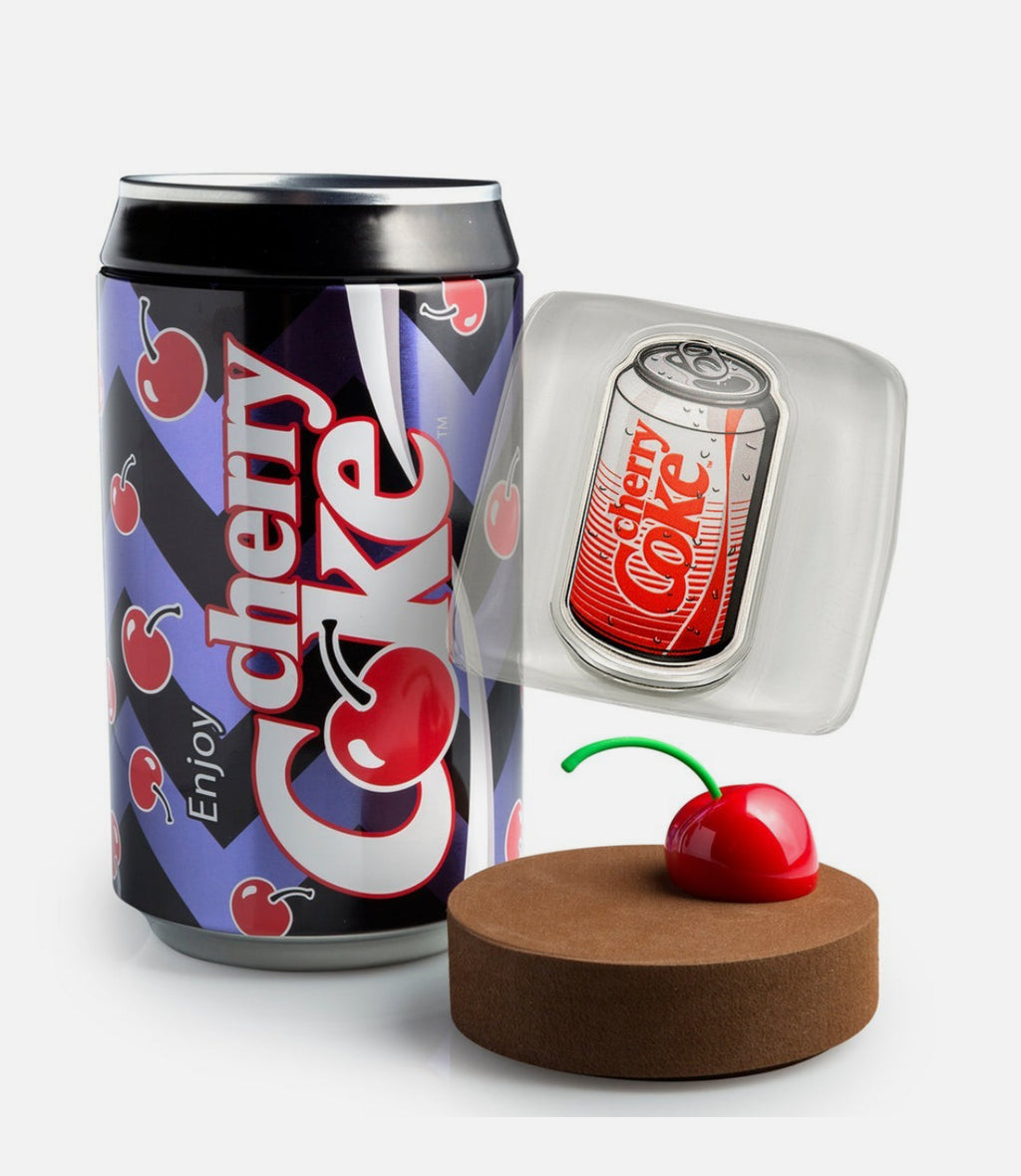 2025 PAMP Suisse Cherry Coke 40th Anniversary 1oz Silver Coin