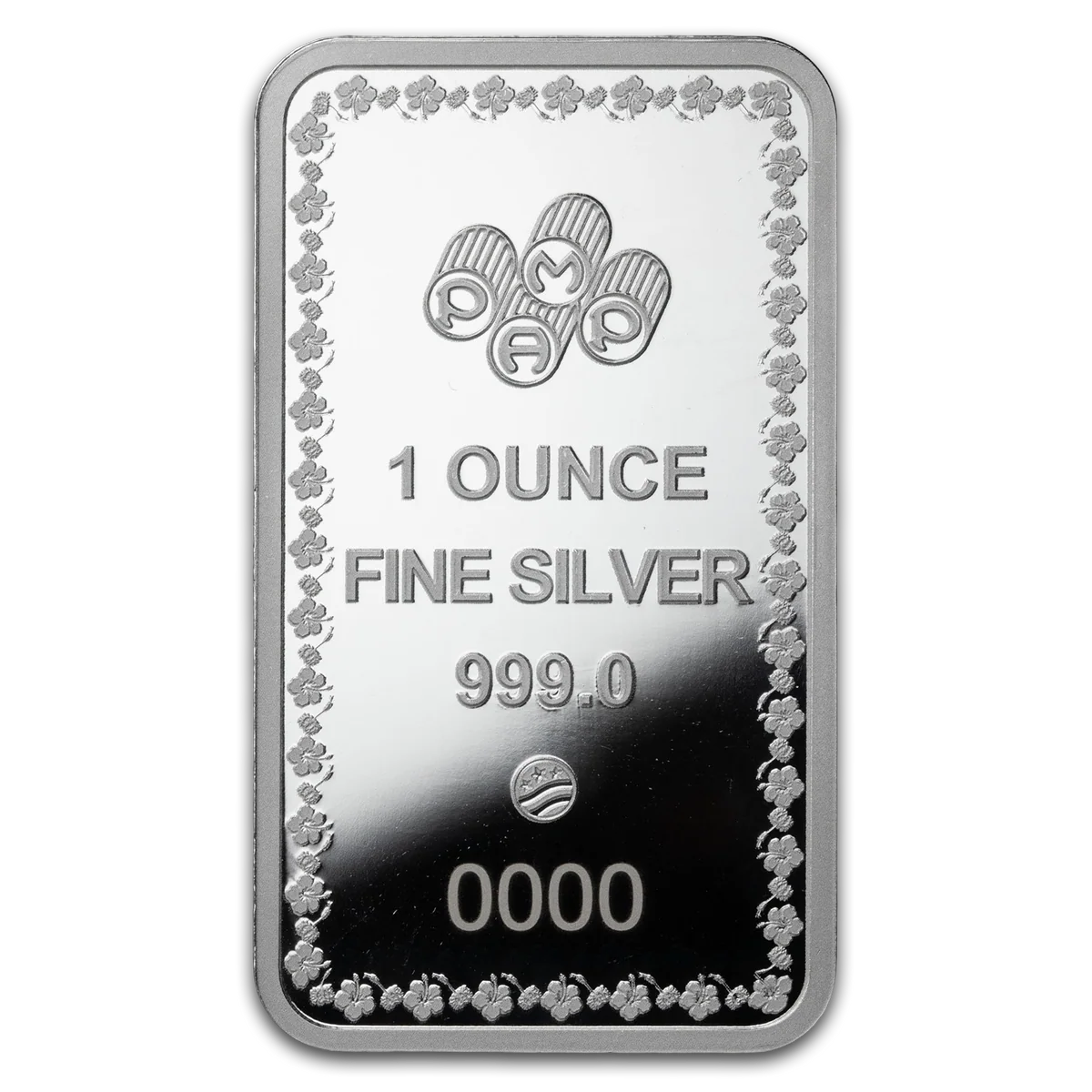 1oz PAMP Suisse Diwali Lakshmi & Sacred Cow Pure Silver Bar in Assay