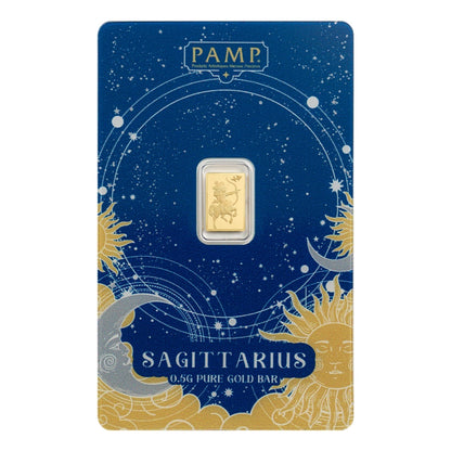 0.5g Zodiac Pure Gold Bars Full Set Of 12 | PAMP Suisse