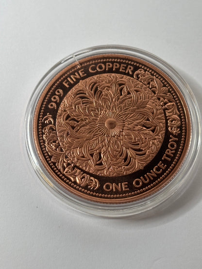 1oz ADVP Copper Round