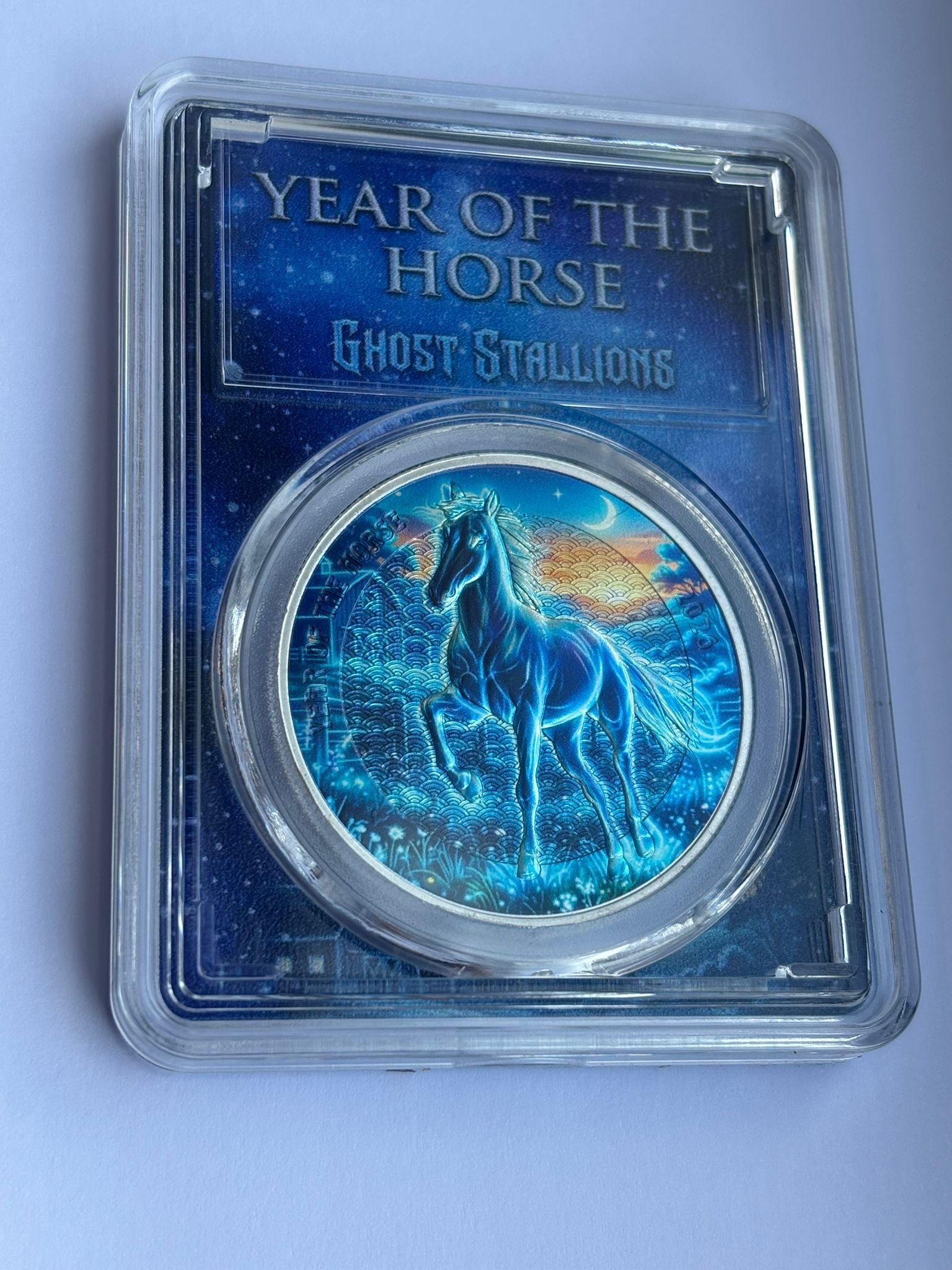 2026 1oz Pure Silver Year of the Horse Ghost Stallions Edition