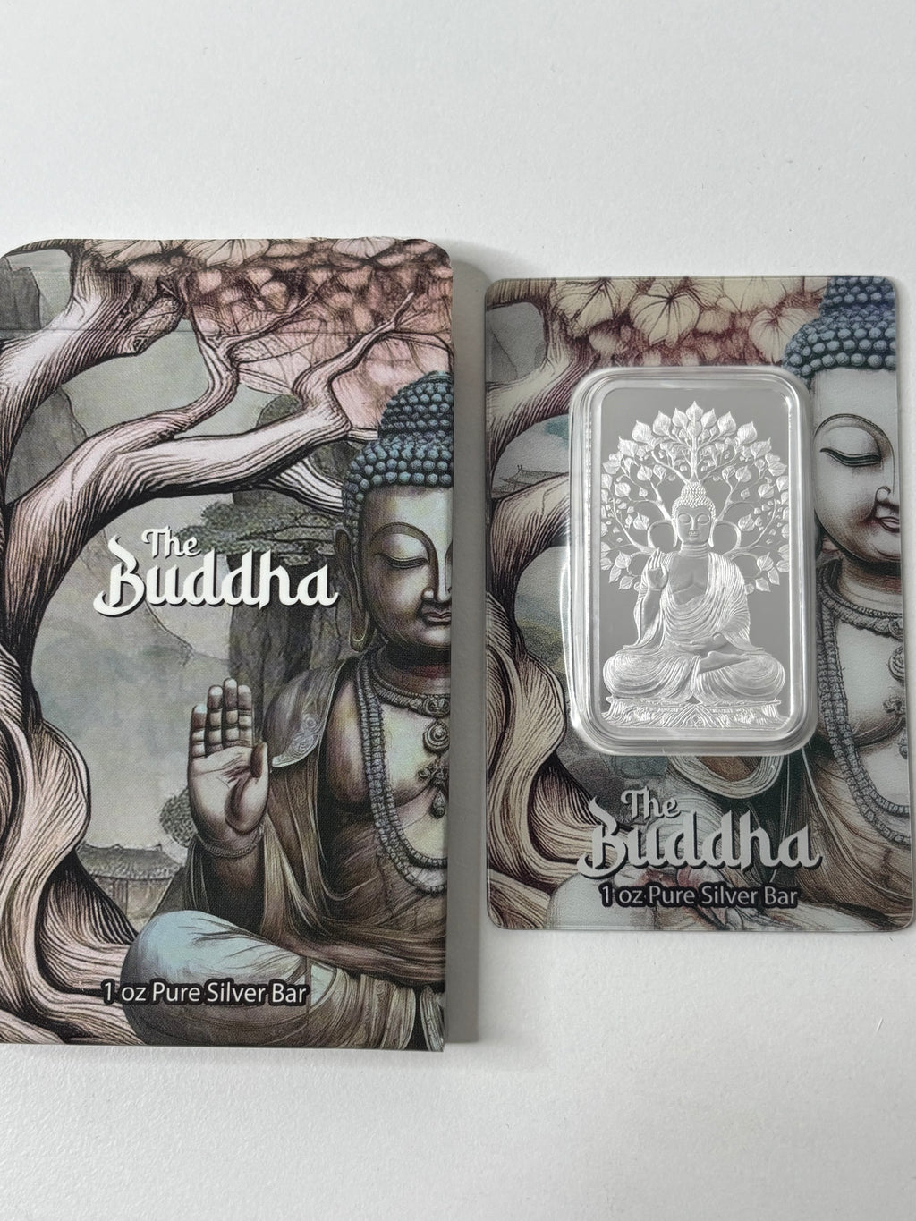 1oz Silver Pamp Buddha