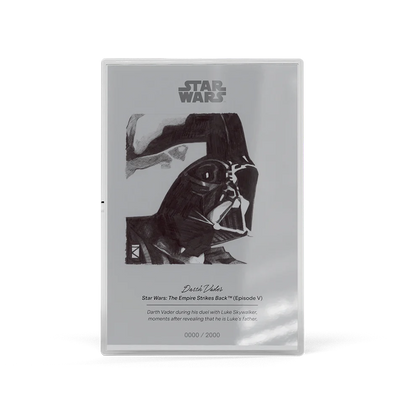 Star Wars™ Sketch Art - Darth Vader™ 5g Pure Silver Collectible Foil