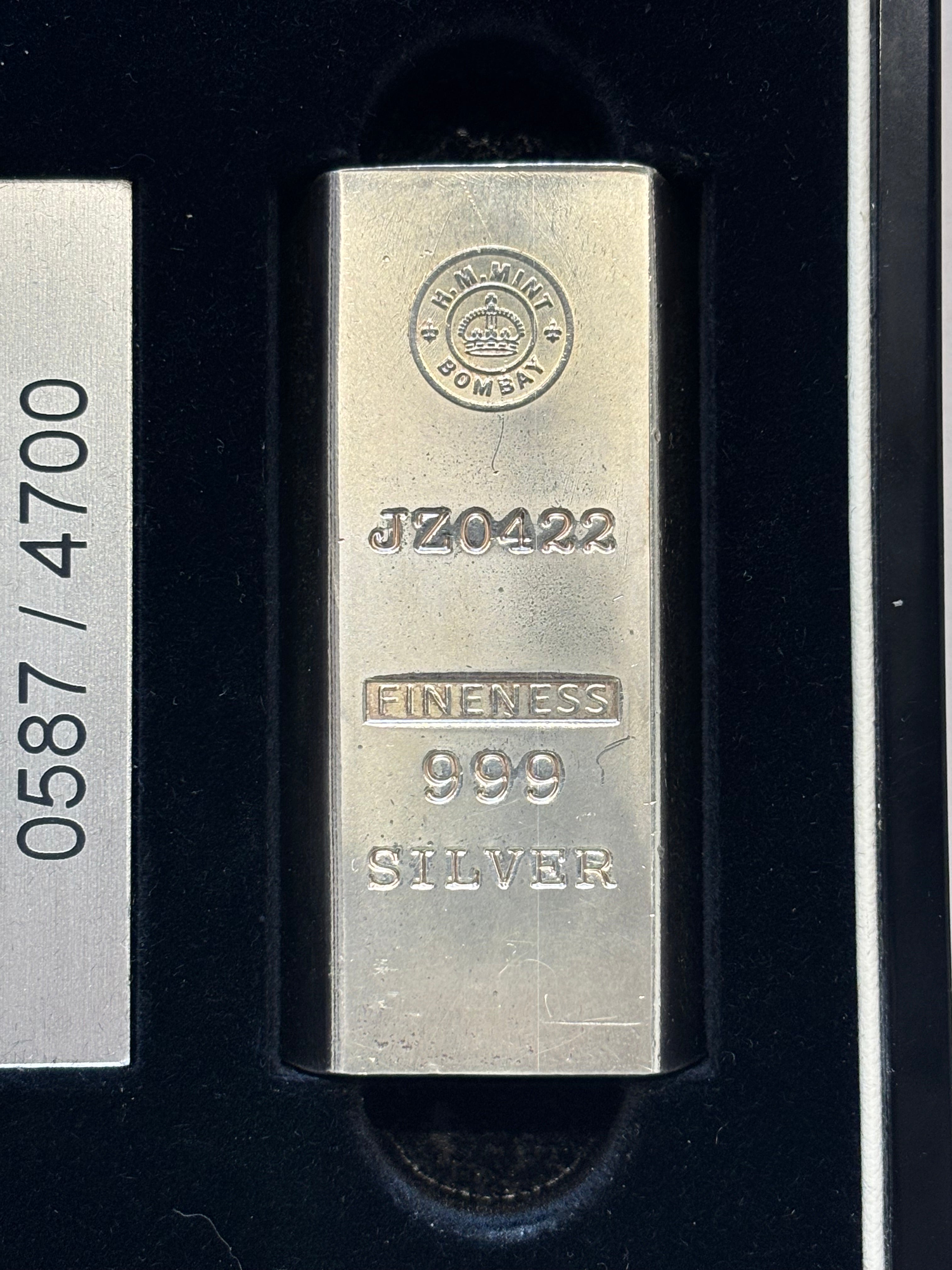 WWII Pure Silver Bar Shipwreck Recovery SS Gairsoppa