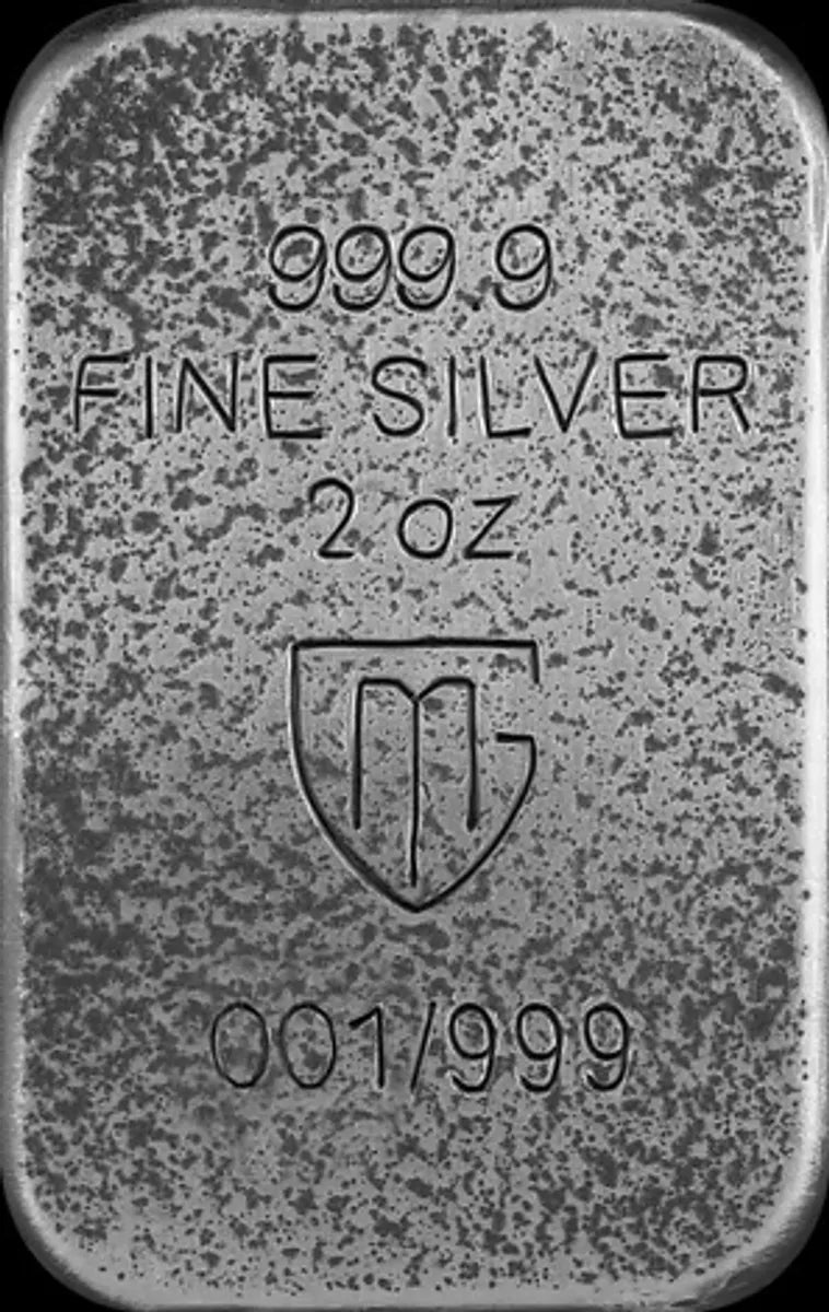 Germania Mint 2-oz 999.9 Silver Goddesses Nerthus Cast Bar