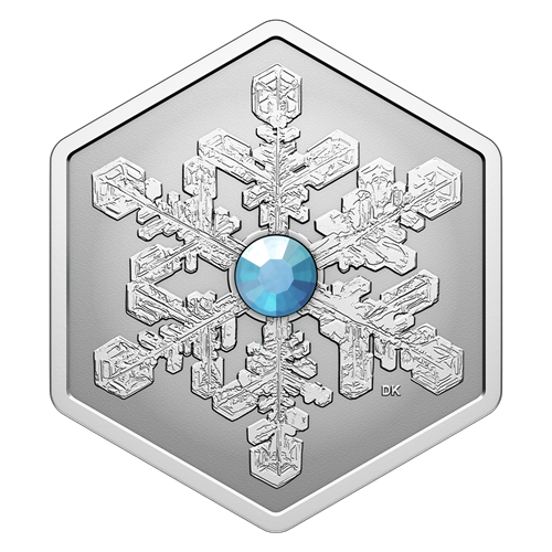Snowflake - 1 oz. Fine Silver Coin (2024)
