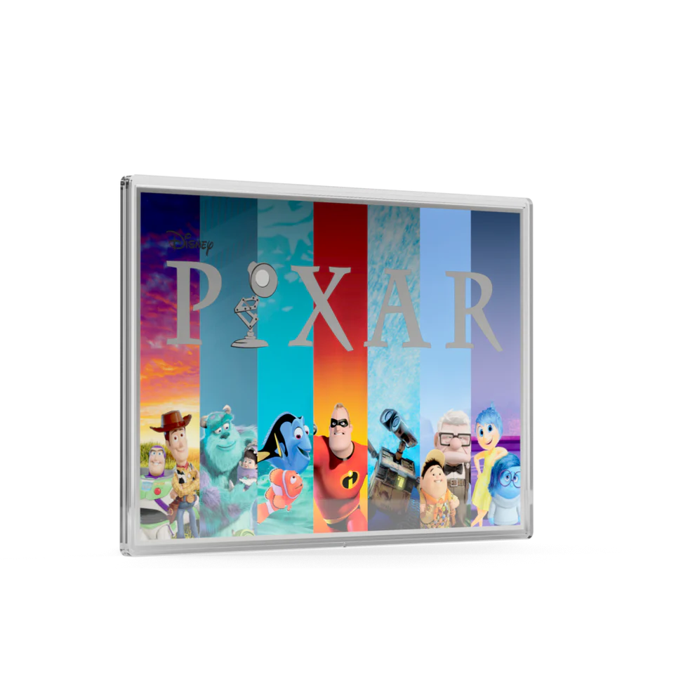 1oz Pure Silver Foil Disney Pixar - Celebrating Pixar
