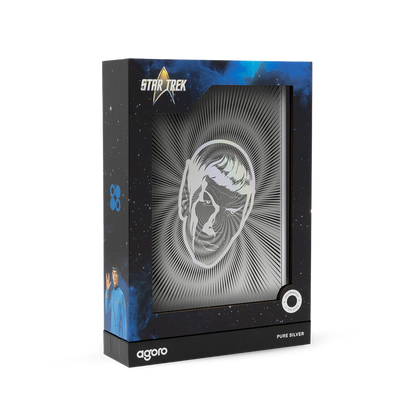 Star Trek - Spock
5 g Silver Collectible Foil