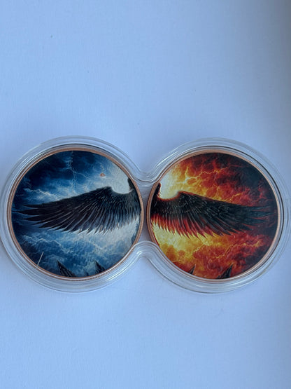 2x1oz ADVP Copper Rounds Angels & Demons