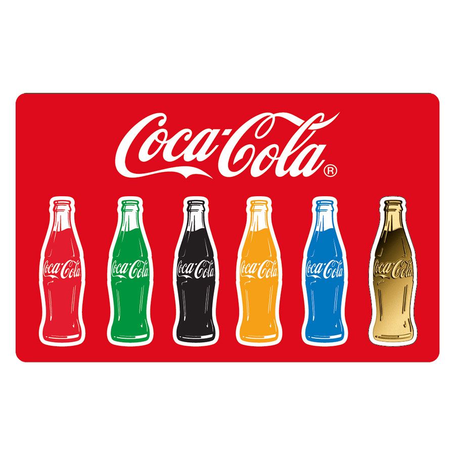1/1000oz .999 Gold Coca Cola Bottle In Assay Card