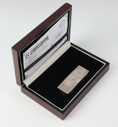 WWII Pure Silver Bar Shipwreck Recovery SS Gairsoppa