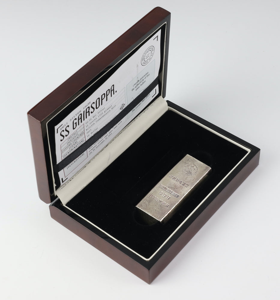 WWII Pure Silver Bar Shipwreck Recovery SS Gairsoppa