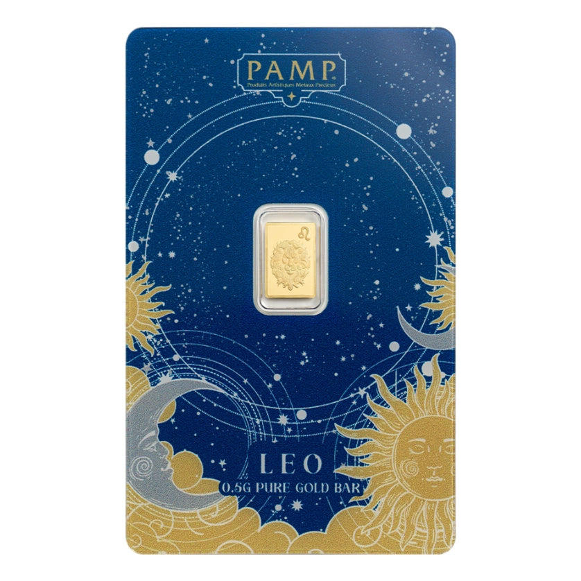 0.5g Zodiac Pure Gold Bars Full Set Of 12 | PAMP Suisse