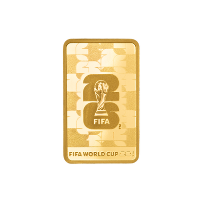 1g Pure Gold PAMP Bar FIFA World Cup
