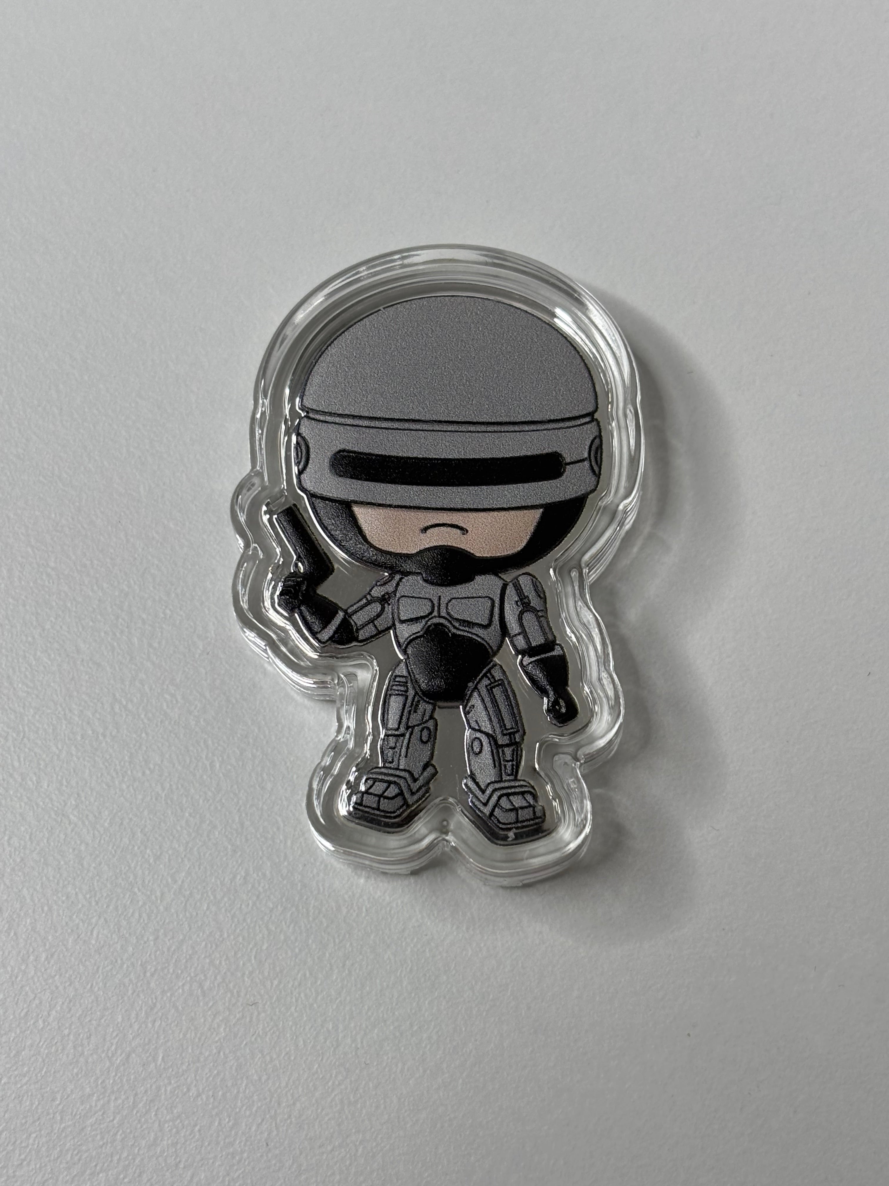 1oz robocop silver shaped coin