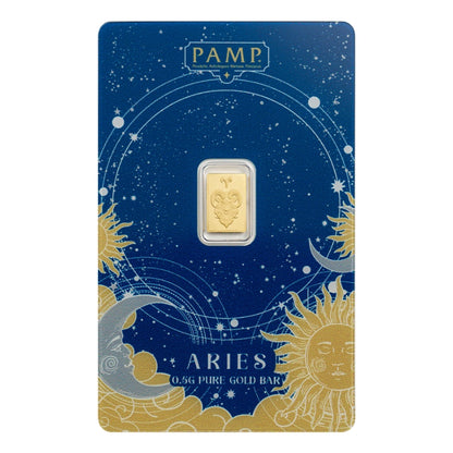 0.5g Zodiac Pure Gold Bars Full Set Of 12 | PAMP Suisse