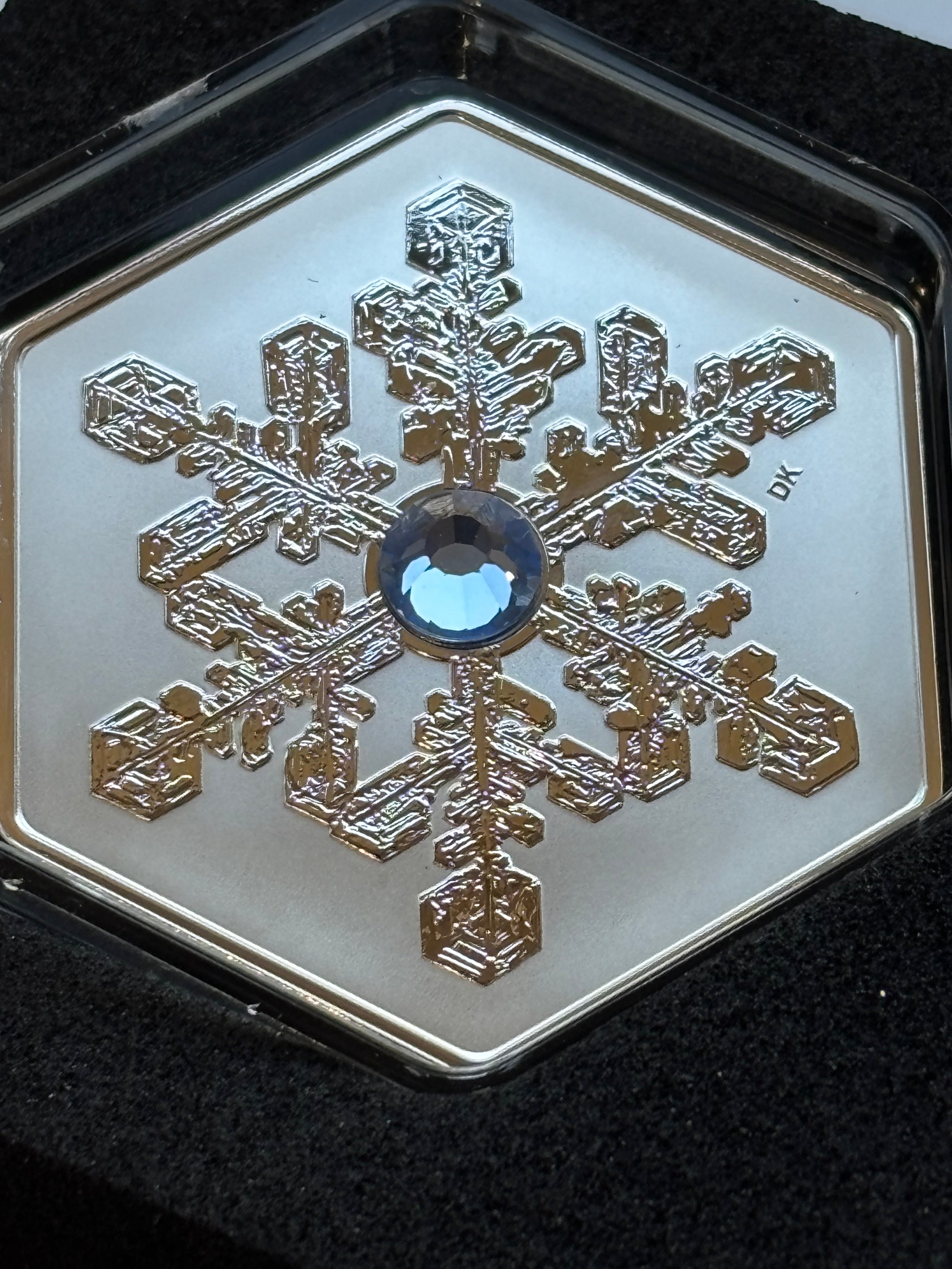 Snowflake - 1 oz. Fine Silver Coin (2024)