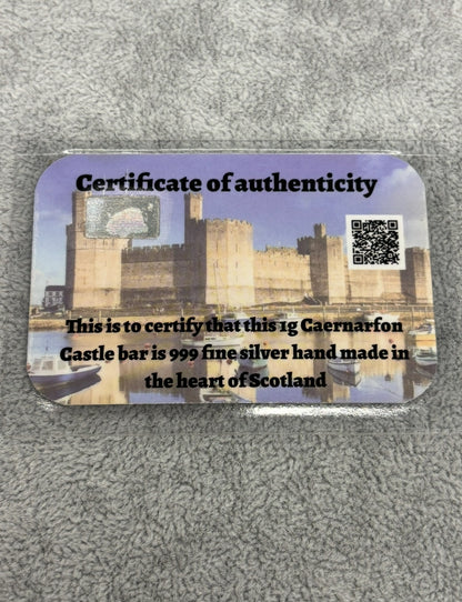 1g Fine Silver Various Carded Bars