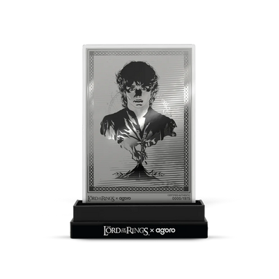 THE LORD OF THE RINGS - Frodo's Journey
5g Pure Silver Or Gold Mystery Collectible Foil Sealed Box