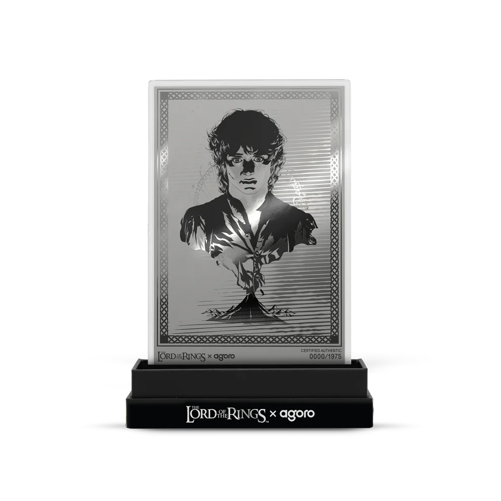 THE LORD OF THE RINGS - Frodo's Journey
5g Pure Silver Or Gold Mystery Collectible Foil Sealed Box