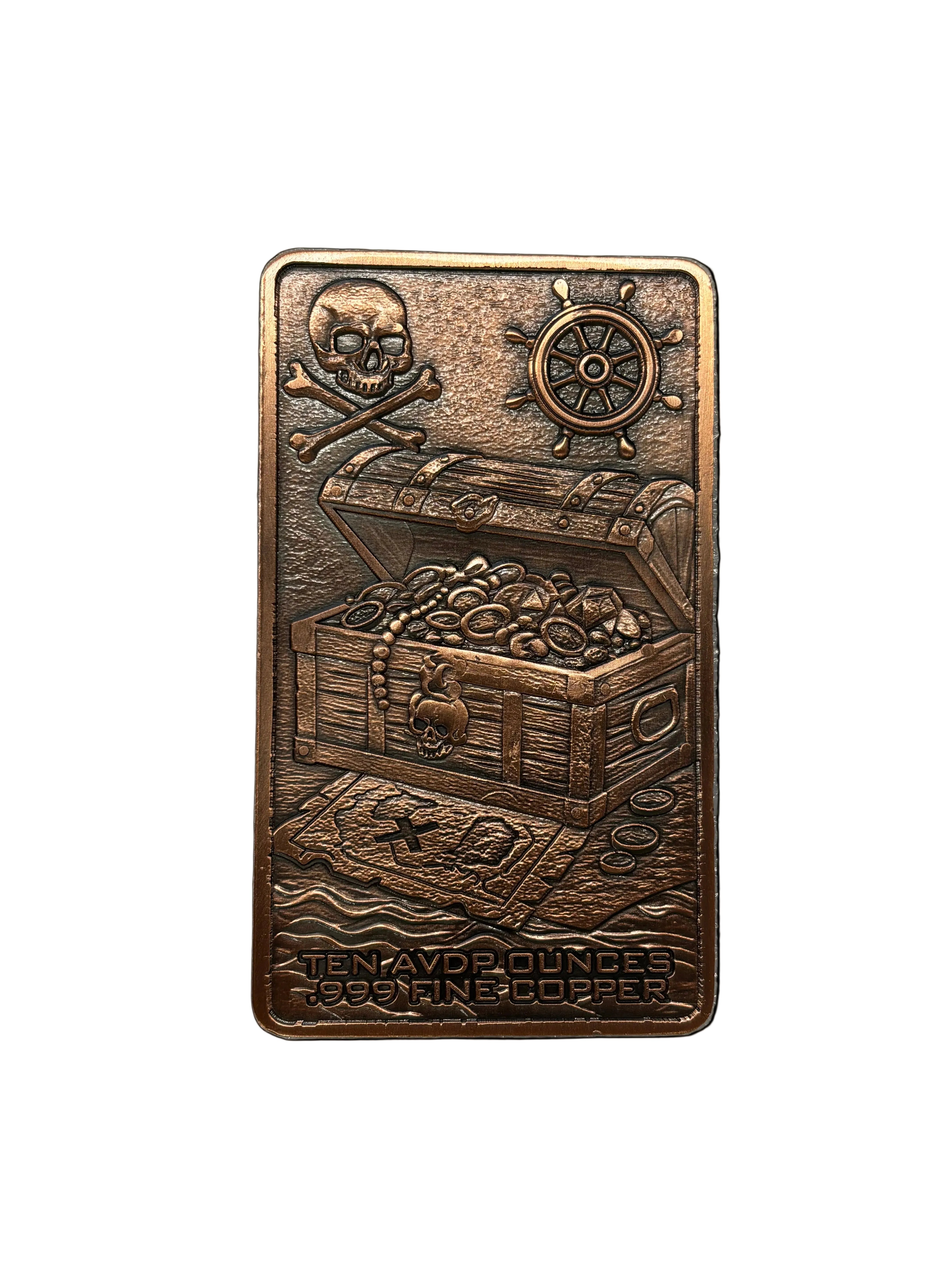 10oz ADVP Copper Bar Pirate