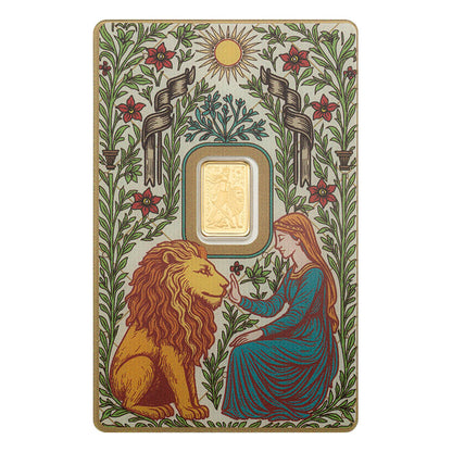 Pre Sale 1g Pure Gold Pamp Bar Una And The Lion