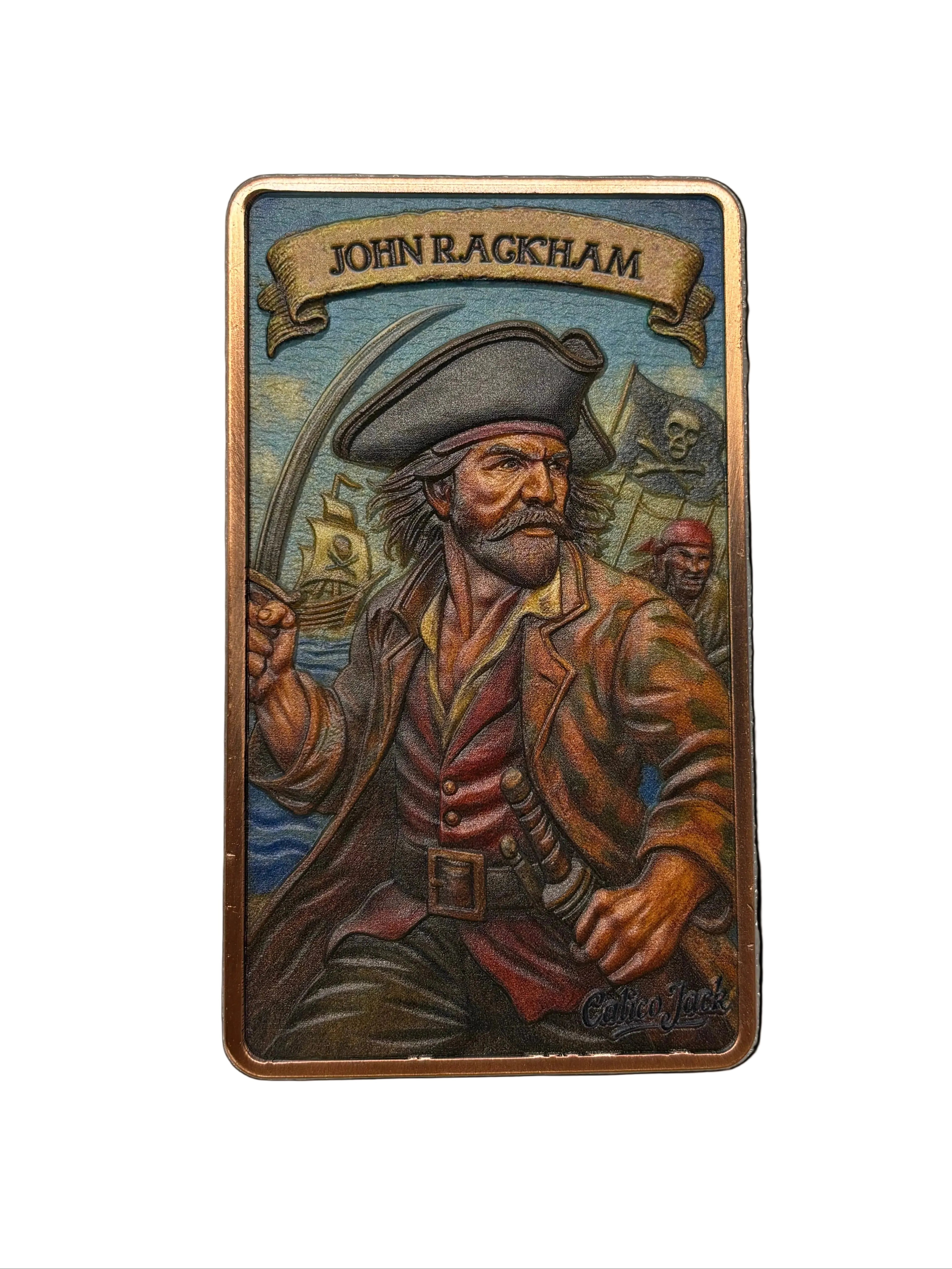 10oz ADVP Copper Bar Pirate