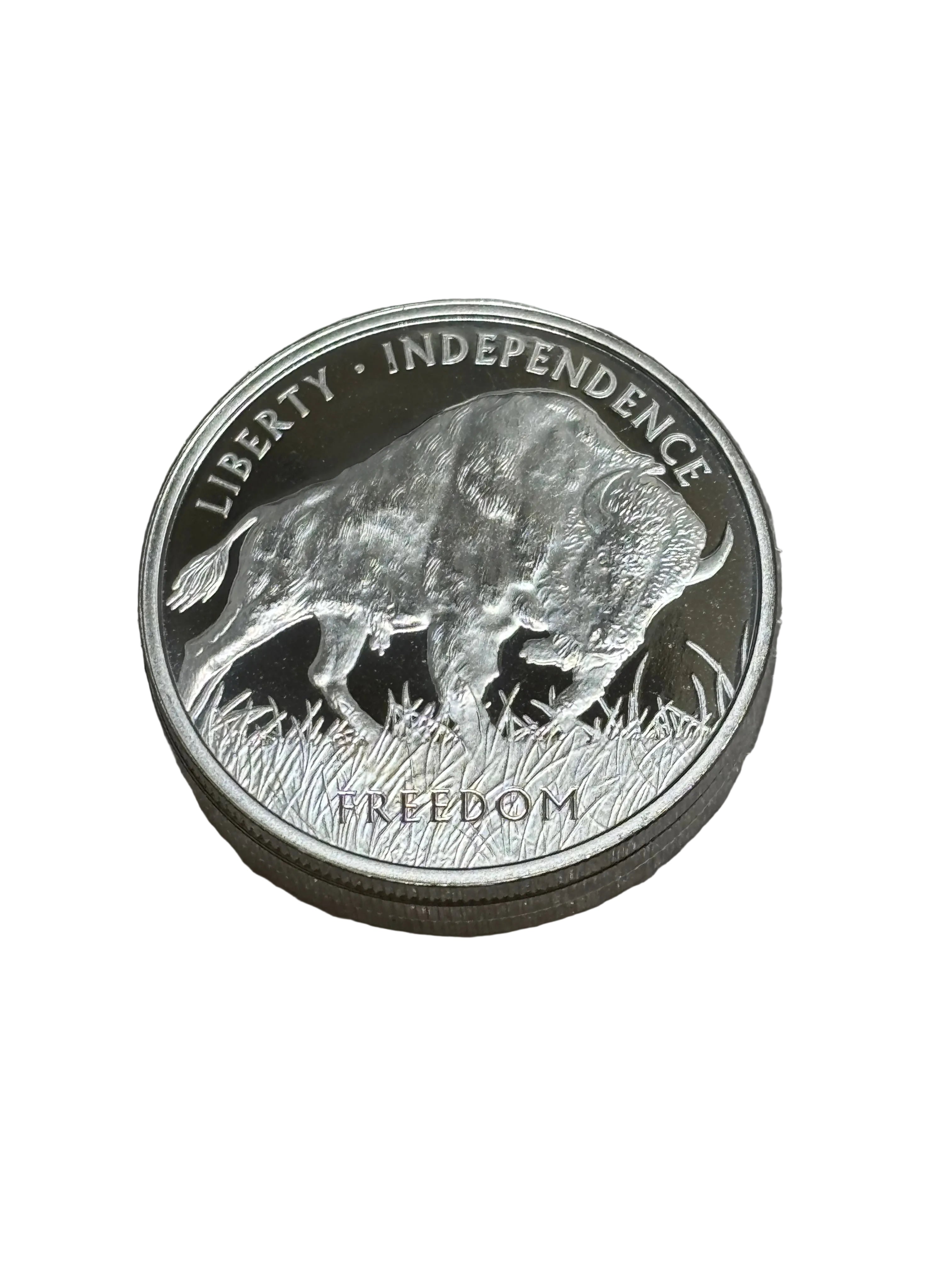 1oz Silver Pamp Freedom Buffalo
