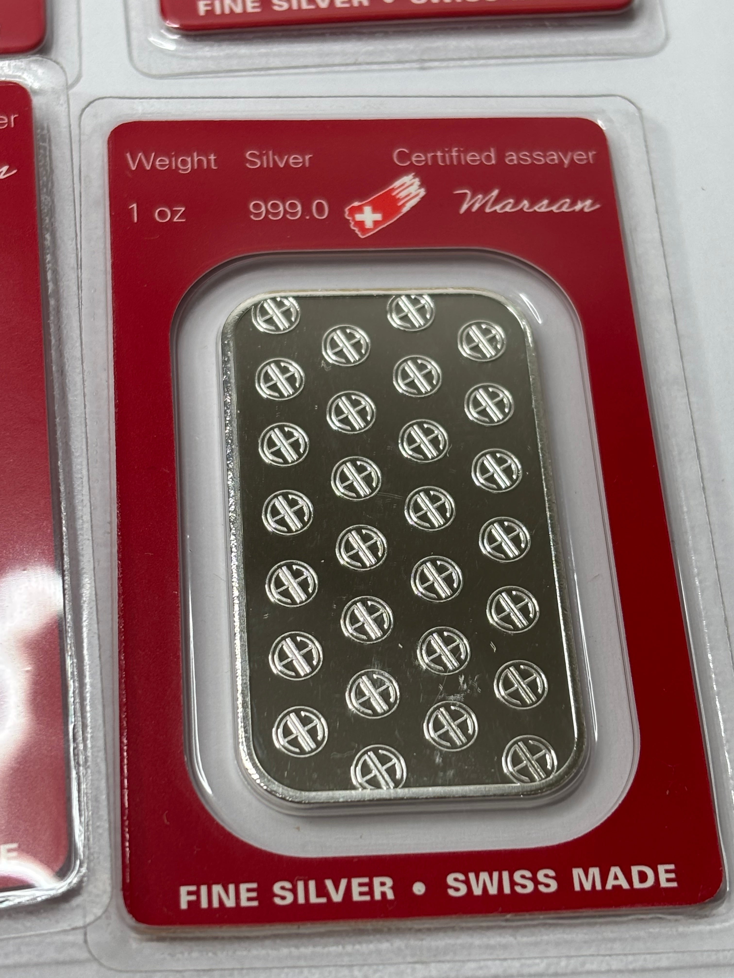 1 oz Silver Bar | Argor-Heraeus In Assay