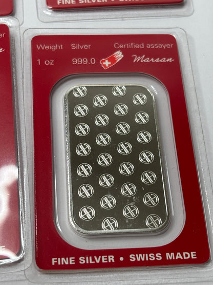 1 oz Silver Bar | Argor-Heraeus In Assay