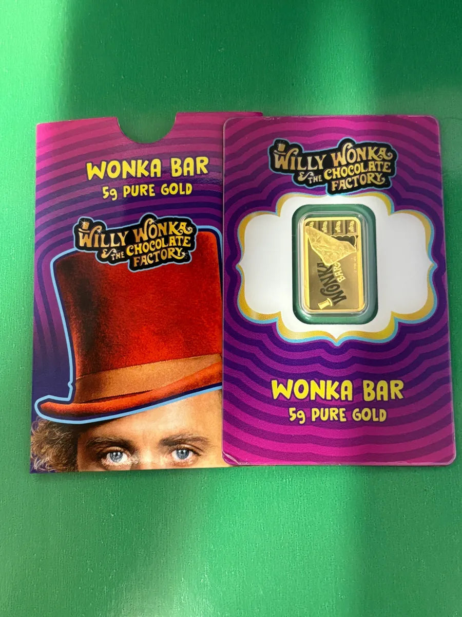 5g 999.9 Gold PAMP Bar Willy Wonka