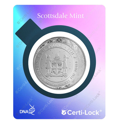 2025 Scottsdale Mint Unicorn “BLOSSOM” Pure Silver Coin