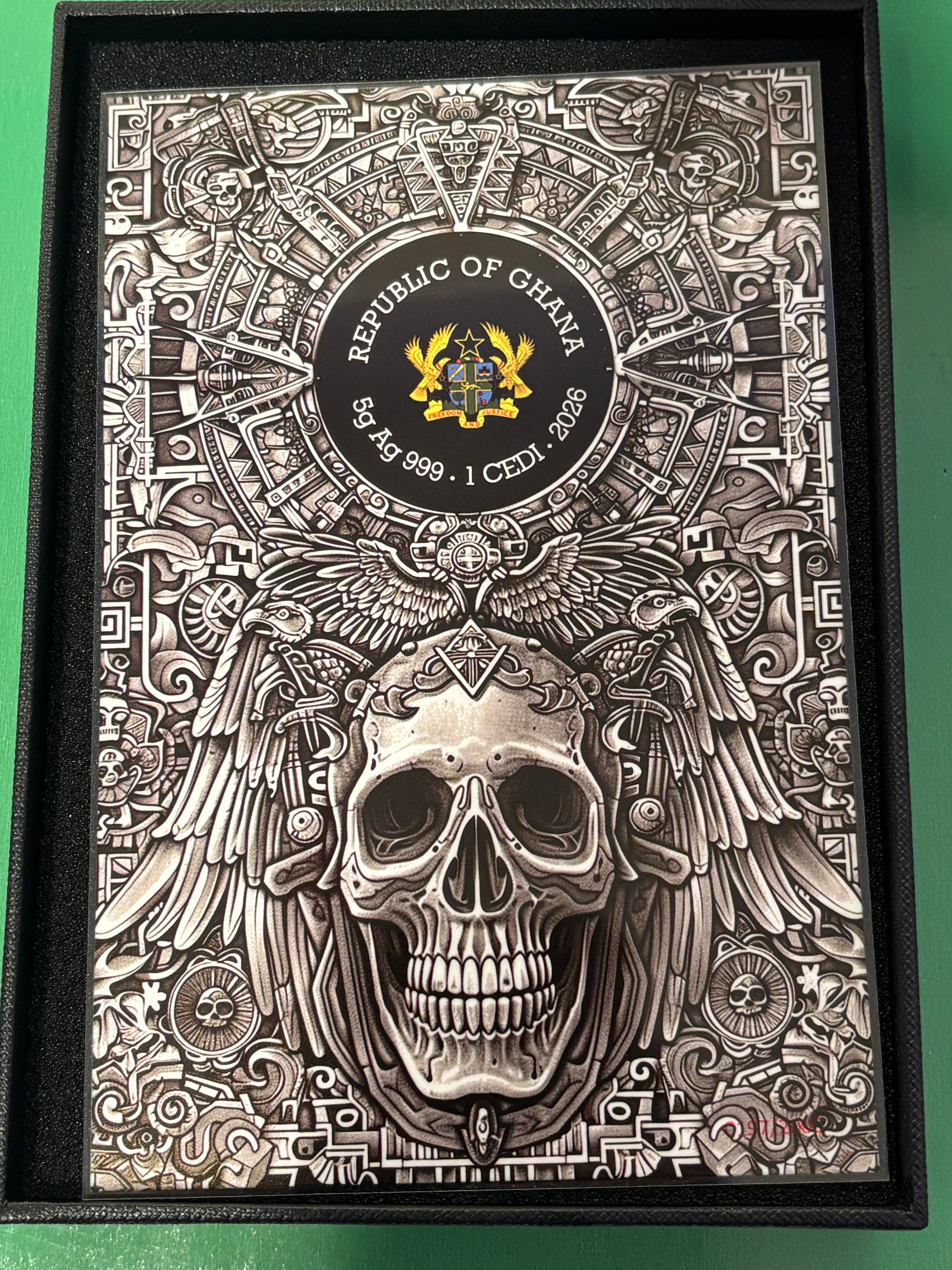 5g .999 Silver Foil The Fifth Sun