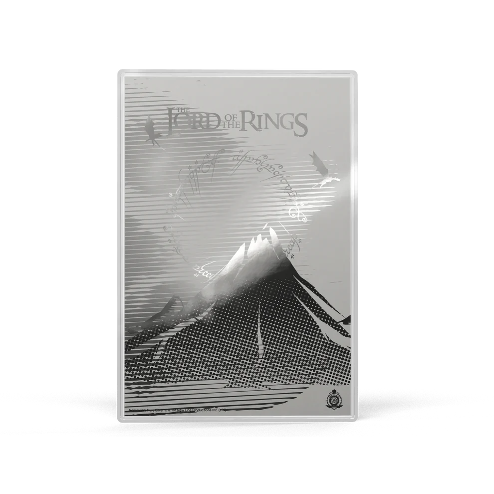 THE LORD OF THE RINGS - Frodo's Journey
5g Pure Silver Or Gold Mystery Collectible Foil Sealed Box