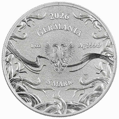 Germania Mint Norns Skuld 1oz Pure Silver Coin 2026