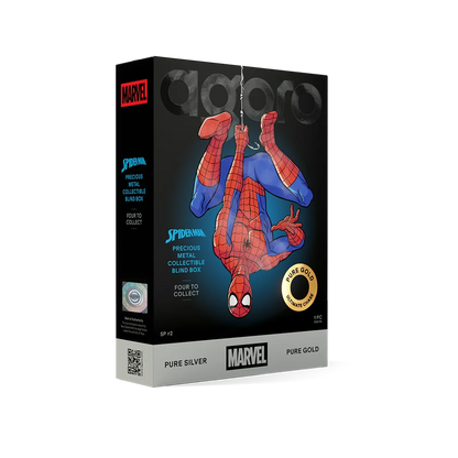 Marvel - Spider-Man Transforms Blind Box
1/2 oz Coin Blind Box Agoro