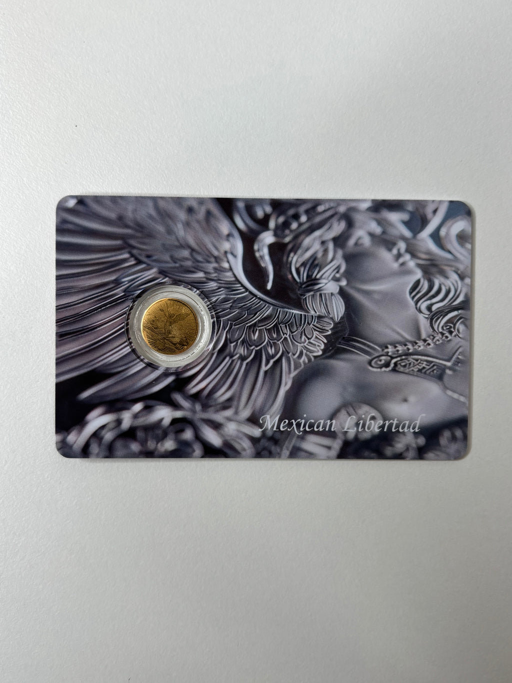 1/1000oz gold Mexican libertad foil coin